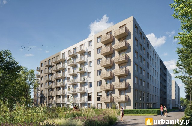 Koncepcja inwestycji przy Paprotnej 5 we Wrocławiu, wiz. AP Szczepaniak