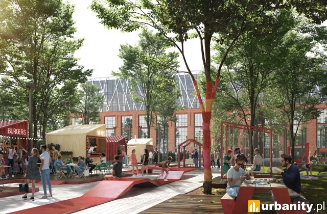 WIMA Widzewska Manufaktura. Serce inwestycji to ponad 100-letni park, fot. materiały prasowe