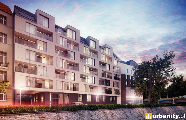 Wizualizacja Apartamentowca Zyndrama we Wrocławiu