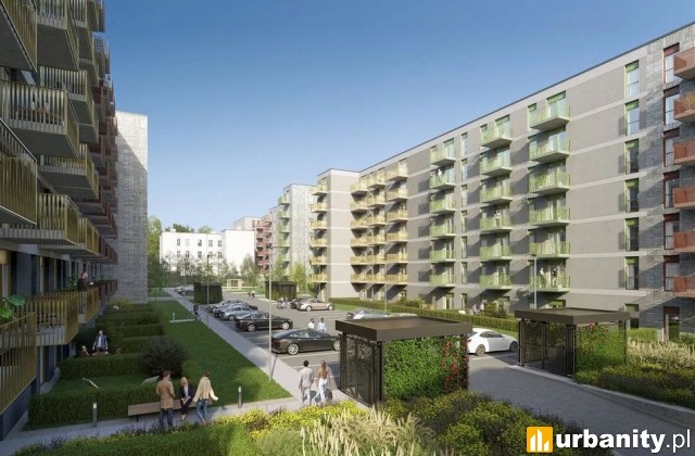 Apartamenty Wodna, wizualizacja inwestycji, wiz. materiały dewelopera
