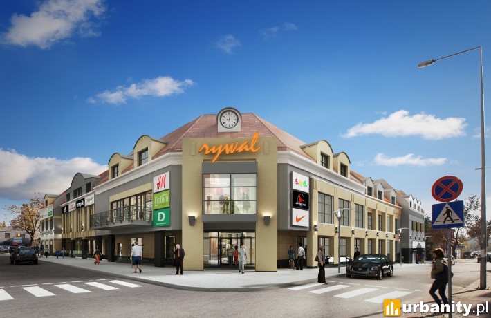 Centrum Handlowe Rywal po rozbudowie
