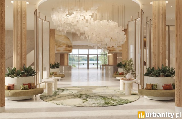 Pierwszy w Polsce Crowne Plaza Resort powstanie nad Jeziorem Zegrzyńskim, wiz. materiały inwestora