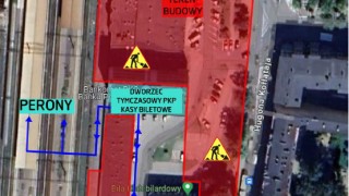 Plan sytuacyjny, fot. PKP S.A.