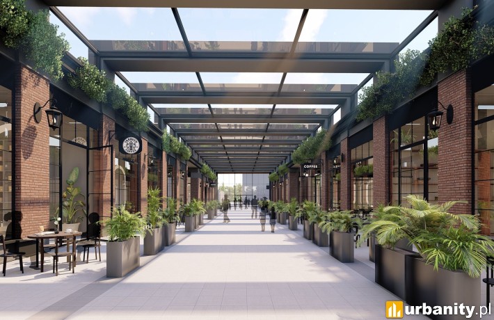 Galeria Goplana w Lesznie, wizualizacja, fot. materiały inwestora