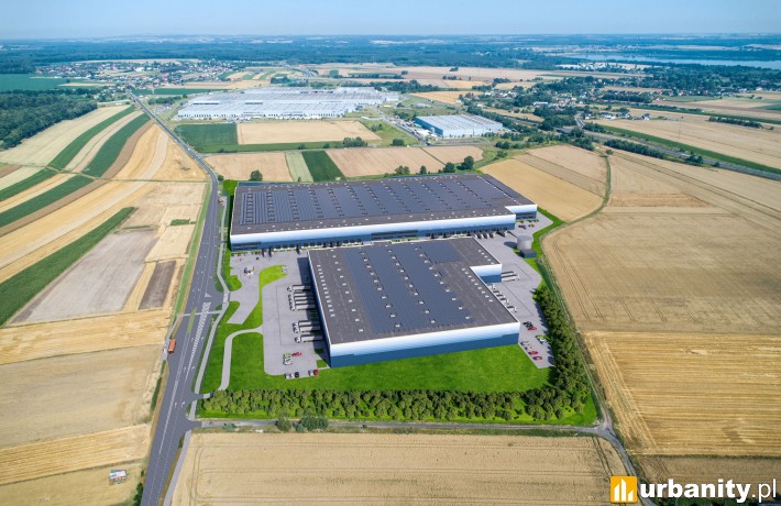 GLP Gliwice II Logistics Centre, wizualizacja, wiz. materiały inwestora
