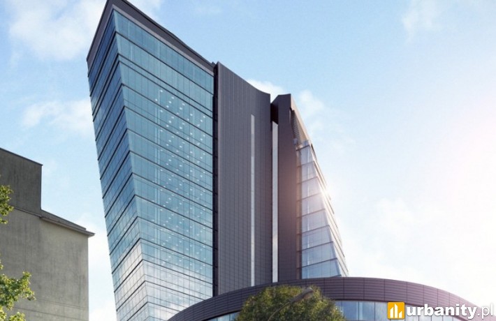 Projekt wieżowca Hanza Tower w Szczecinie