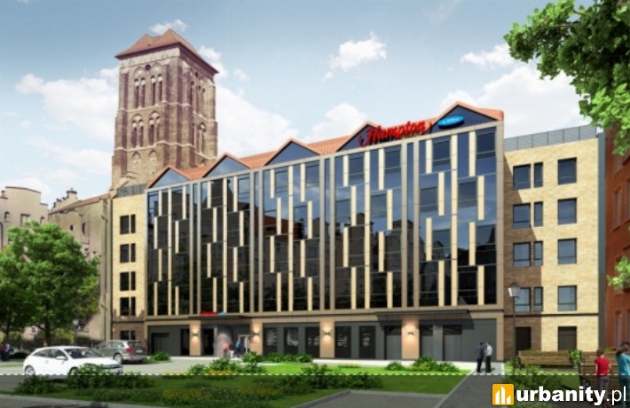 Hotel Hampton by Hilton Gdansk Old Town - wizualizacja