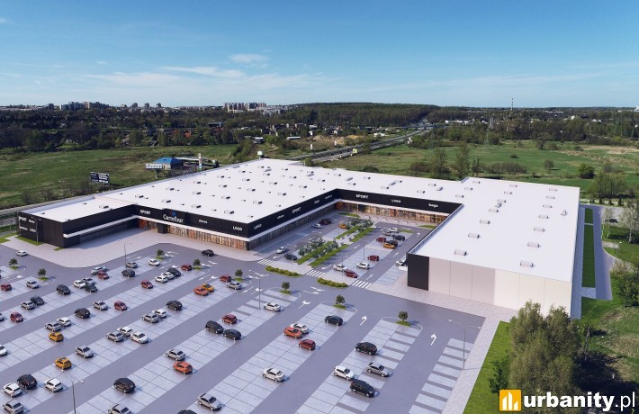 Projekt nowego parku handlowego w Częstochowie