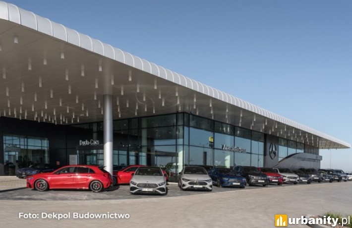 To najnowocześniejszy salon Mercedes-Benz Duda-Cars w Polsce. Designerskie rozwiązania premium