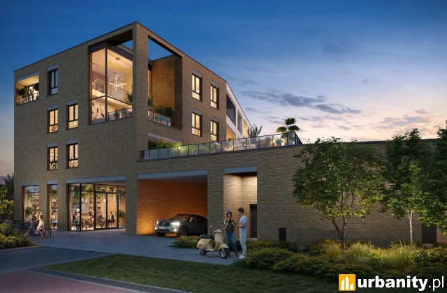 Sochaczewska Vita, projekt inwestycji na Bemowie, wiz. materiały dewelopera