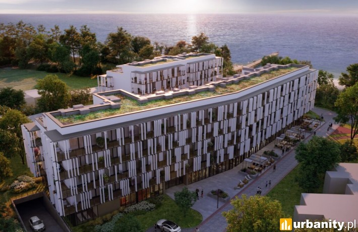 Vela Hotel & Resort w Ustroniu Morskim - wizualizacja, fot. materiały prasowe