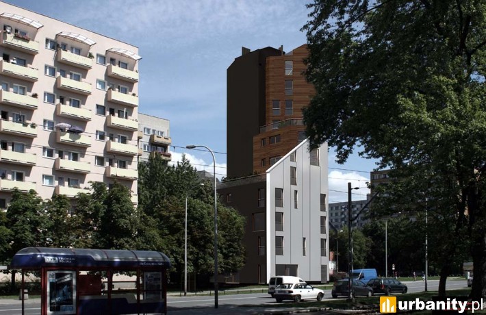 Projekt budynku Villa Almerico w Warszawie