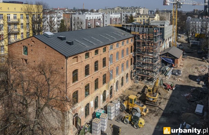 Obecny poziom zaawansowania na placu Nowej Wigencji w Łodzi (fot. ŁÓDŹ.PL)