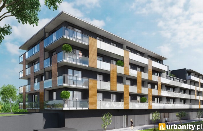 Apartamenty Pileckiego w Warszawie, wiz. materiały inwestora