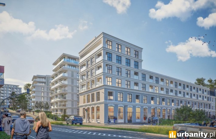 Apartamenty Reytana w Bielsku-Białej, wizualizacja, wiz. materiały dewelopera