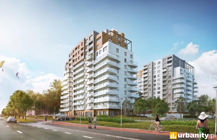 Projekt budynków Baltica Towers w Gdańsku