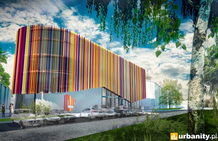 Projekt Centrum Kultury Ruczaj w Krakowie, wiz. materiały inwestora