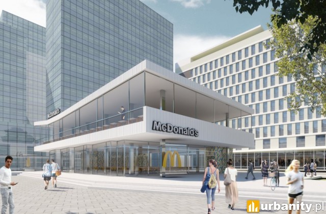 Projekt przebudowy pawilonu na potrzeby restauracji McDonald's