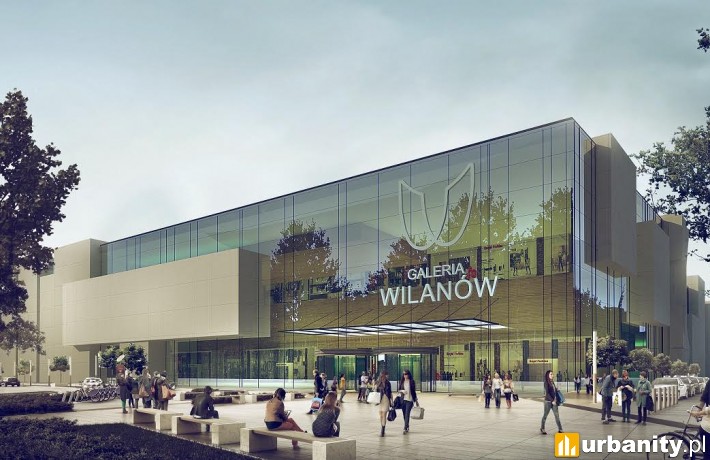 Projekt Galerii Wilanów w Warszawie