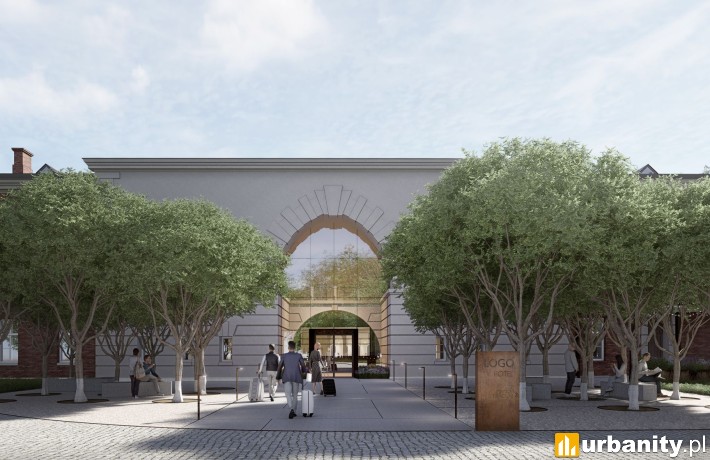 Hotel Airport Modlin, wiz. materiały inwestora