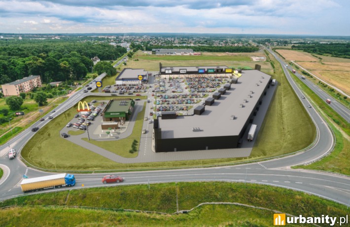 Karuzela Opoczno, wizualizacja, wiz. materiały inwestora