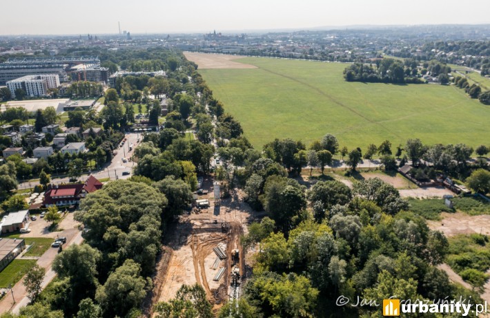 Budowa parkingu przy Krakowskim Centrum Muzyki, fot. Jan Graczyński, krakow.pl