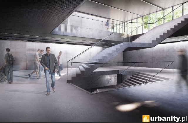 Muzeum Powstania Warszawskiego, projekt rozbudowy, wiz. Nizio Design International