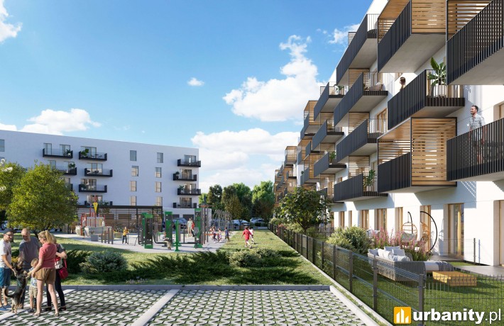 Osiedle Cybińska - wizualizacja