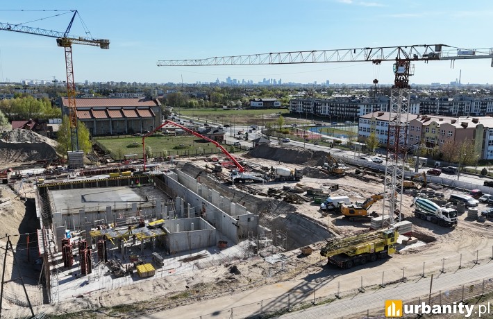 Tak powstaje nowa pływalnia przy Ostródzkiej, fot. Grupa NDI