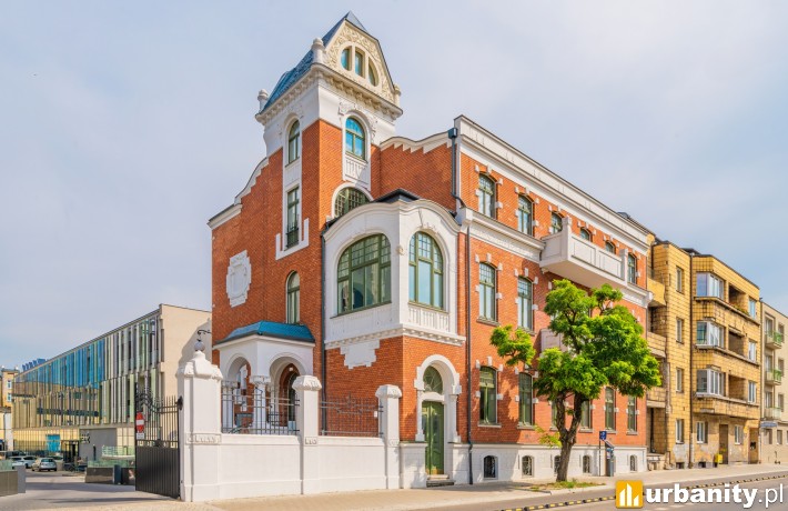 Częścią kompleksu Rappa Port jest zabytkowa willa Rappaporta, fot. materiały inwestora