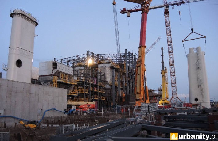 Trwa budowa spalarni odpadów w Szczecinie