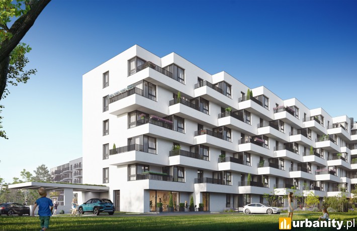 Projekt inwestycji Alinea w Warszawie