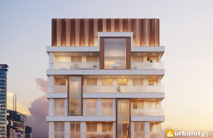 Projekt inwestycji Apartamenty Gutenberga w Warszawie, wiz. JEMS Architekci