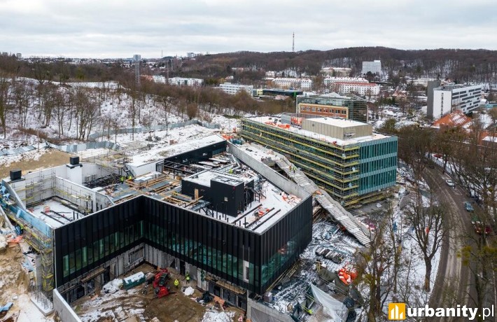 Centrum Kompetencji STOS - postęp prac (fot. NDI)
