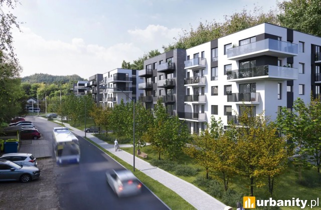 Projekt inwestycji Cis Park w Gdańsku, fot. materiały dewelopera