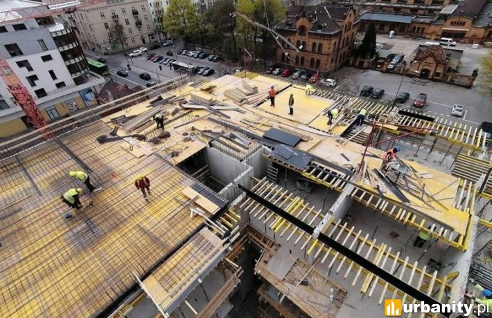 Powstający apartamentowiec Esencja w Poznaniu