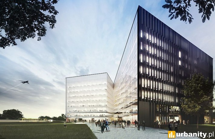 Koncepcja inwestycji przy Alejach Jerozolimskich 200 w Warszawie. wiz. APA Wojciechowski Architekci / PF-Projekt