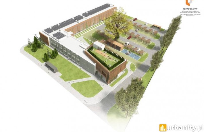 Projekt budynku przy Hubskiej we Wrocławiu
