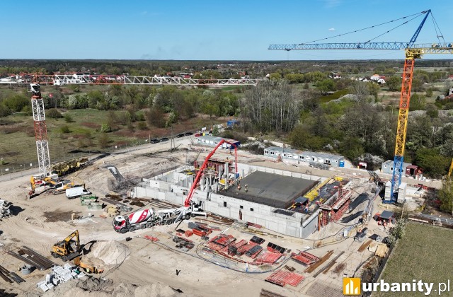 Tak powstaje nowa pływalnia przy Ostródzkiej, fot. Grupa NDI