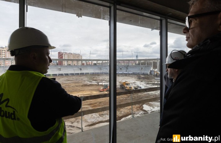 Podkarpackie Centrum Lekkiej Atletyki, budowa, fot. Grzegorz Bukała, UM Rzeszów