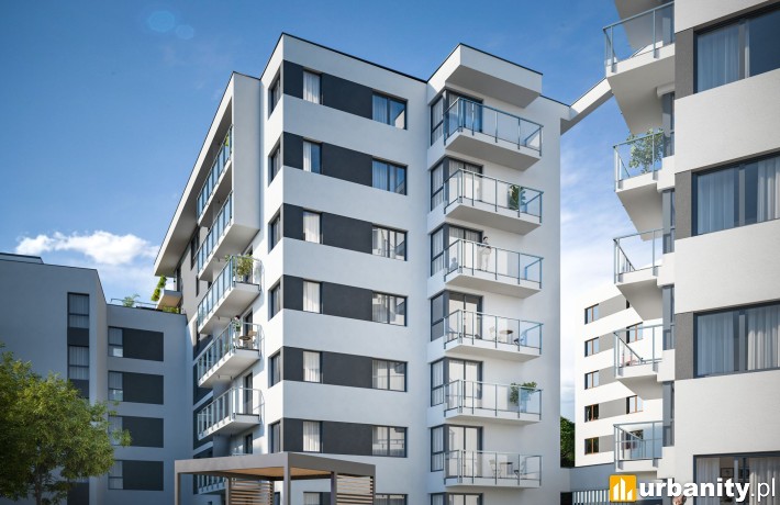 Wzgórze Krzemionki w Krakowie, II etap, wiz. materiały dewelopera