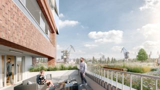 Rusza budowa mieszkań w wielofunkcyjnej inwestycji Żurawie na terenie Młodego Miasta w Gdańsku