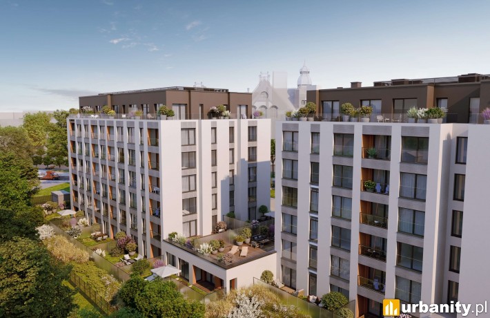 Apartamenty Bergera w Poznaniu - wizualizacja
