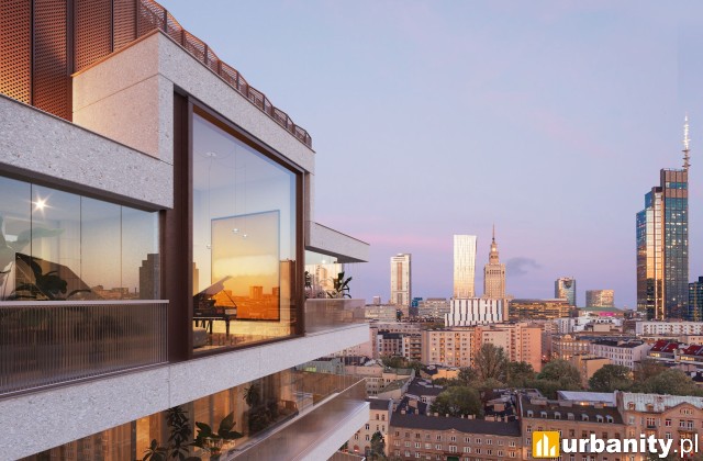 Projekt inwestycji Apartamenty Gutenberga w Warszawie, wiz. JEMS Architekci