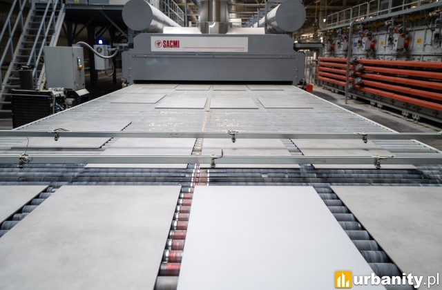 Nowa linia produkcyjna fabryki Cersanit w Wałbrzychu, fot. mat. prasowe