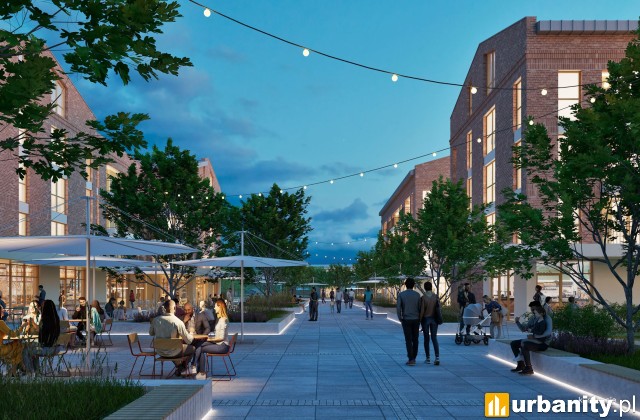 Koncepcja inwestycji Cukrownia w Pruszczu Gdańskim, wiz. NDI Development