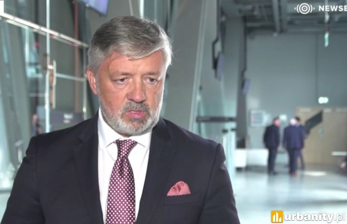 Prezes zarządu spółki CPK, dr Filip Czernicki, fot. Newseria
