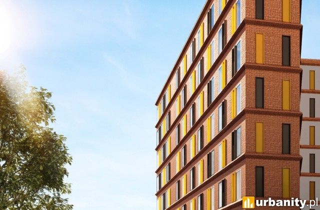 Wizualizacja projektowego hotelu przy Kolejowej we Wrocławiu, wiz. APA Szczepaniak