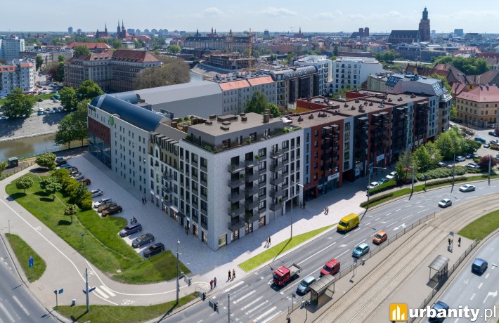 Projekt inwestycji przy Jagiełły 6 we Wrocławi