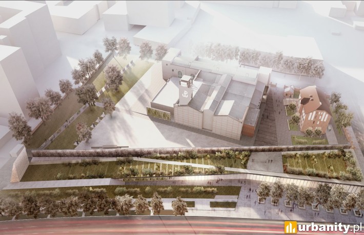 Zielony taras z letnim pawilonem otworzy Muzeum Powstania Warszawskiego na wydarzenia plenerowe